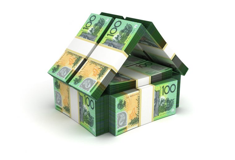 Real Estate Concept Australian Dollar
